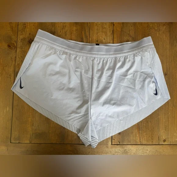 WOMEN'S NIKE AEROSWIFT DRI-FIT ADV MID-RISE 3 INCH BRIEF-LINED SHORTS $80 XXL - Picture 5 of 10